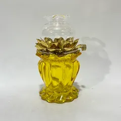 Ảnh Thật Đèn Dầu Thờ Cúng Hoa Sen 033 Cao 15 Cm 890641