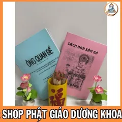 Combo Hũ Xin Xăm kèm cuốn giải XĂM cực xịn, GIÁ TỐT Combo Hũ Xin Xăm kèm cuốn giải cực xịn  DƯƠNG KHOA SHOP 890664
