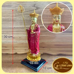 Hào Quang Và Tượng Địa Tạng Bồ Tát cao 30cm Nhiều Màu 890703