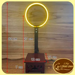 Hào Quang Và Tượng Địa Tạng Bồ Tát cao 30cm Nhiều Màu 890703