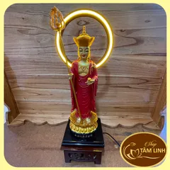 Hào Quang Và Tượng Địa Tạng Bồ Tát cao 30cm Nhiều Màu 890703