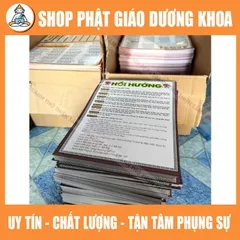 TO102 - Tờ Chú  VĂN KHẤN ĐI CHÙA Mùng 1 và Ngày Rằm hàng tháng, IN 2 MẶT ÉP PLATICS  DƯƠNG KHOA SHOP
