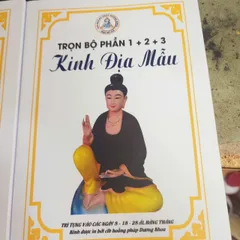 Sổ tay COMBO 2 quyển KINH ĐỊA MẪU 3 PHẦN + KINH CHA 4 PHẦN 0398142_241