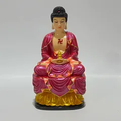 Bộ 7 Tượng Dược Sư Lưu Ly Quang Vương Phật 18cm Nhiều Màu Có Pháp Khí Tháp Rời 891047