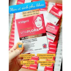 SALE ( Hàng nhập khẩu) TPBS Wellgard Vitaflora Formulated for Women 30 viên (men phụ khoa Vita)