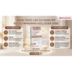 Kollagen Altapharma dạng bột - hàng đức 20 Gói