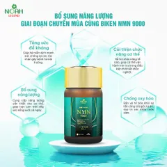 Viên uống Trường thọ & Trẻ hoá Biken 9000