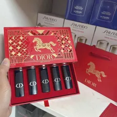 Dior Rouge Dior Spring Collection Set 5 Cây Son Môi Cao Cấp Kèm Túi Chính Hãng Pháp
