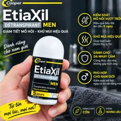 Etiaxil For Men Lăn Khử Mùi Đặc Ngăn Tiết Mồ Hôi 15ml dành cho nam Chính Hãng Pháp