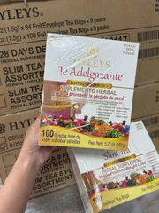 Trà giảm cân Hyleys Slim Tea hỗ trợ đào thải mỡ thừa tự nhiên 100 gói