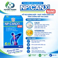 VIÊN UỐNG NP CANXI NANO - HỘP 60 VIÊN
