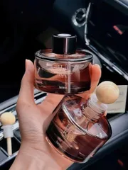 Nước hoa ô tô Hetras Black khử mùi sang trọng set 2 chai 77ml hương thơm cao cấp lưu hương lâu