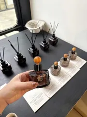 Nước hoa ô tô Hetras Black khử mùi sang trọng set 2 chai 77ml hương thơm cao cấp lưu hương lâu