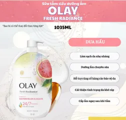 Sữa Tắm Olay Fresh Radiance dưỡng sáng da mịn màng 1035ml Chính Hãng Mỹ