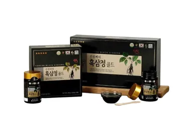 Cao Hắc Sâm Dongbo Hàn Quốc Hộp 4 Lọ x 240g - Tăng Cường Sức Khỏe, Hỗ Trợ Tiêu Hóa, Quà Tặng Sang Trọng cho Người Thân 891404