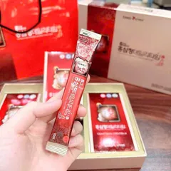 Nước Hồng Sâm Người Lớn Sanga Hàn Quốc - Hộp 30 Gói 10ml, Bồi Bổ Sức Khỏe, Tăng Cường Sinh Lực, 8 Loại Vitamin Giúp Khỏe Mạnh 891405