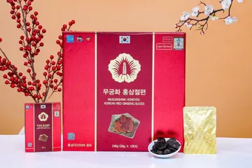 Hồng sâm lát tẩm mật ong Mugunghwa là kiểu chăm sóc sức khỏe rất “mới”