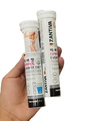 (Chính gốc) Viên Sủi Giảm Cân Zantiva Everfit Cao Cấp Từ Đức - Hỗ Trợ Giảm Cân Tự Nhiên, Cung Cấp Dinh Dưỡng, 20 Viên 891471