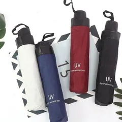 Ô Gấp Gọn Chống Tia UV Dễ Mang Theo, Che Nắng Che Mưa Hiệu Quả [ màu ngẫu nhiên]