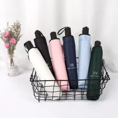 Ô Chống Tia UV Cao Cấp - Ô Dù 2 Lớp 8 Nan Che Mưa Nắng Gấp Gọn Có Tay Cầm Chắc Chắn Chống Thấm Mau Khô