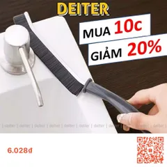 [Combo 10] Cọ Khe Rãnh Đa Năng DEITER Cọ Khe Góc Siêu Sạch Sợi PVC Đánh Bật Vết Bẩn DT240302601