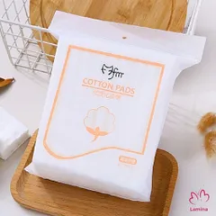 [Combo 3 Gói] Bông Tẩy Trang 222 Miếng 3 Lớp Cotton Cao Cấp, Mềm Mịn Giá Rẻ