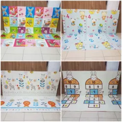 (GIAO MÀU NGẪU NHIÊN) THẢM XỐP XPE 2 MẶT CHỐNG TRƠN TRƯỢT CHO BÉ KHỔ 1,8X2M GẤP GỌN TIỆN LỢI - Anh EmShop