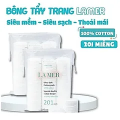 Bông Tẩy Trang Lamer 201, Bông Tẩy Trang Lamer Chính Hãng 100% Cotton