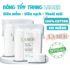 Bông Tẩy Trang Lamer 201, Bông Tẩy Trang Lamer Chính Hãng 100% Cotton