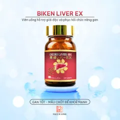 Thực phẩm bảo vệ sức khỏe: BIKEN LIVER EX