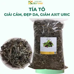 Tía Tô Khô 1KG Sạch, Thơm | Lá Tía Tô Khô Hàng Mới | Trà Tía Tô Thảo Mộc Búp Xanh