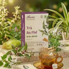 Trà An Phế Herbafood (An Thái Hưng) - Hỗ trợ bổ phổi, giảm ho, tăng đề kháng - Hộp 60 túi lọc 4,5g