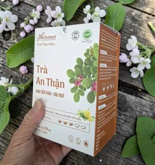 Trà An Thận Herbafood (An Thái Hưng) - Hỗ trợ tan sỏi thận, lợi tiểu, mát gan - Hộp 60 túi lọc 4,5g