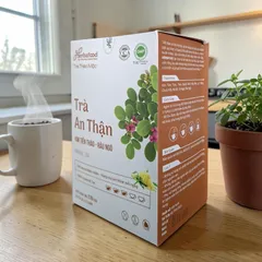 Trà An Thận Herbafood (An Thái Hưng) - Hỗ trợ tan sỏi thận, lợi tiểu, mát gan - Hộp 60 túi lọc 4,5g