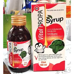 Vital propa Syrup bổ phế giảm ho, long đờm, đau rát họng