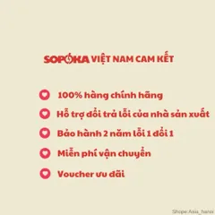 Phích cắm điện SOPOKA chịu tải 3000W. Chịu va đập chịu nhiệt. Đổi mới trong 24 tháng