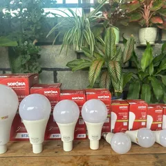 Đèn LED tròn SOPOKA ánh sáng trắng BT30 BT20 BT15 BT12 BT9 BT7 BT5 BT3 85V-265V