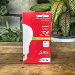 Đèn LED tròn SOPOKA ánh sáng trắng BT30 BT20 BT15 BT12 BT9 BT7 BT5 BT3 85V-265V