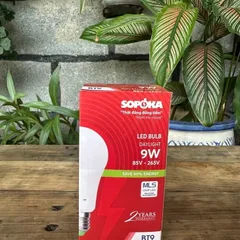 Đèn LED tròn SOPOKA ánh sáng trắng BT30 BT20 BT15 BT12 BT9 BT7 BT5 BT3 85V-265V