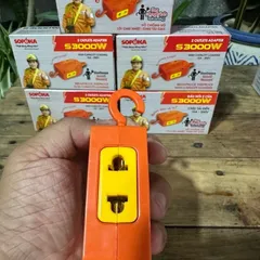 Ổ Cắm 2 Cửa SOPOKA Chịu Tải 3000W Có Móc Treo