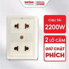 Ổ Cắm Điện Đa Năng SOPOKA T30 -T32 Chống Tuột Phích, An Toàn, Bảo Hành 2 Năm