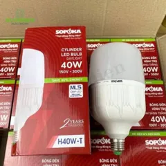 💡 BÓNG ĐÈN LED TRỤ SOPOKA – SÁNG MẠNH, TIẾT KIỆM ĐIỆN!