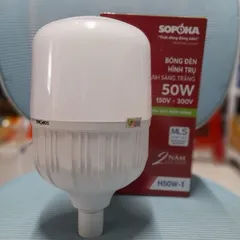 💡 BÓNG ĐÈN LED TRỤ SOPOKA – SÁNG MẠNH, TIẾT KIỆM ĐIỆN!