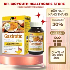 DẠ DÀY GASTROTIC PLUSS, HỘP 30 VIÊN. GIÚP BẢO VỆ NIÊM MẠC DẠ DÀY, LOÉT DẠ DÀY, Ợ HƠI, Ợ CHUA