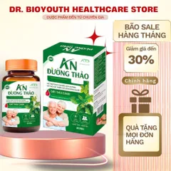 Viên Hạ Đường AN ĐƯỜNG THẢO - Hỗ trợ ổn định chuyển hóa đường, cải thiện chỉ số đường,thảo dược an toàn huyết Hộp 30v