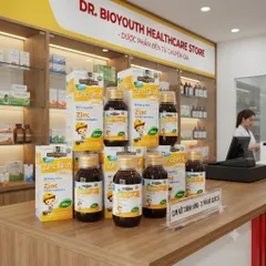 Siro Zinc Sirof Bổ Sung Kẽm Giúp Nâng Cao Sức Đề Kháng,Giúp Cơ Thể Phát Triển Khỏe Mạnh Chai 100ml