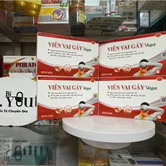 VIÊN VAI GÁY VEGA (Hộp 30 viên) Giảm đau cổ-vai-gáy, hỗ trợ mạnh gân cốt,sống lưng,khỏi đau nhức xương khớp