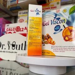 Gel dạ dày Viscon Kore Plus tráng bao tử,chống loét dạ dày tá tràng, giảm viêm hành tá tràng, trào ngược ợ chua