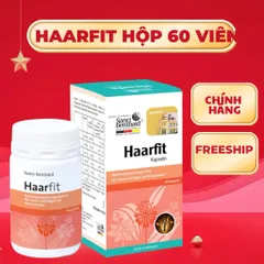 Viên uống mọc tóc giảm rụng tóc đẹp móng giúp tóc khoẻ mạnh Haarfit Sanct Bernhard - Lọ 120 Viên