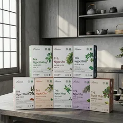 Trà Thảo Mộc Herbafood (An Thái Hưng) – Dòng Trà Ngọc (Hộp 30 Túi Lọc 4.5g)